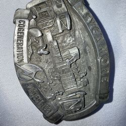 Sycamore cogeneration Bakersfield, California commemorative buckle