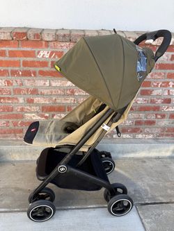 GB qbit Compact Stroller Olive Green