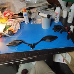 Yamaha Mt-03 Oem Mirrors And Side Marker