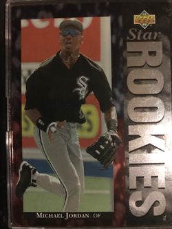 Jordan Rookie baseball card