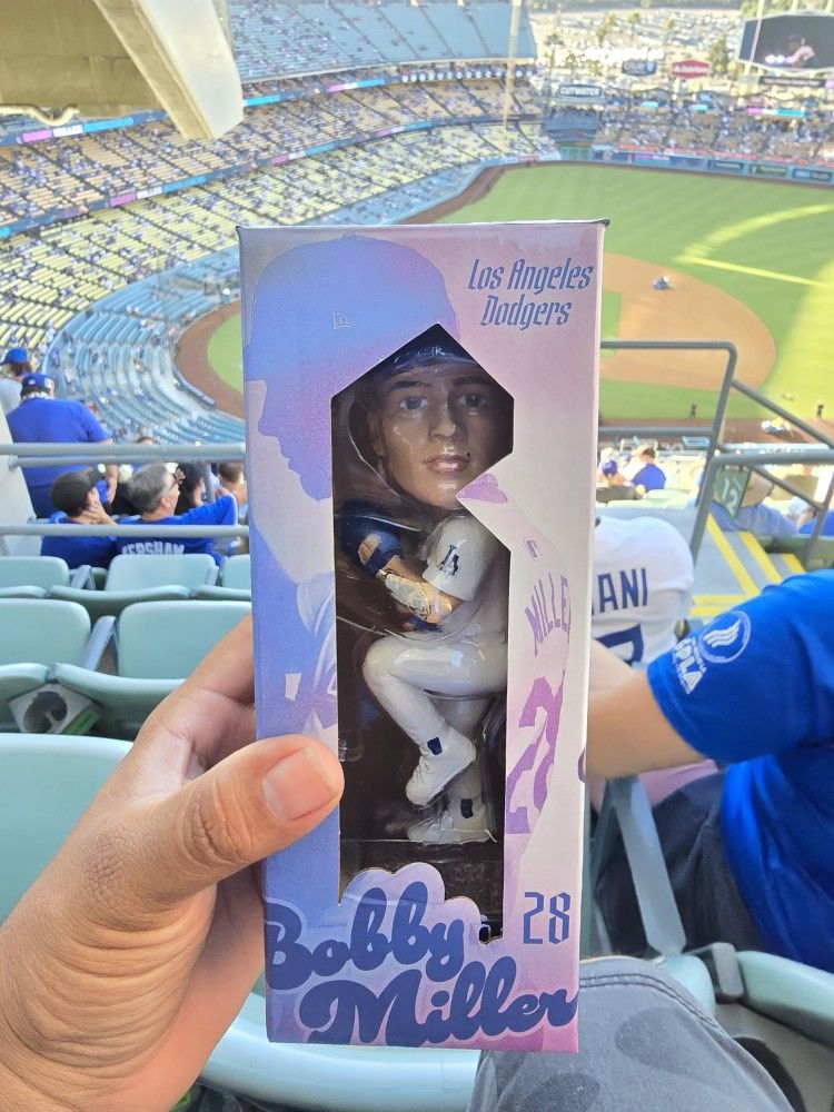 2024 Dodgers Bobby Miller Bobblehead