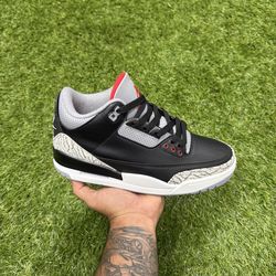 Air Jordan 3s “ Black Cement”