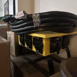 Southwire X-Treme Box 50A Spider Box – Temporary Power Distribution  - LIKE NEW – $450 