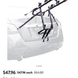 Allen car trunk bike carrier