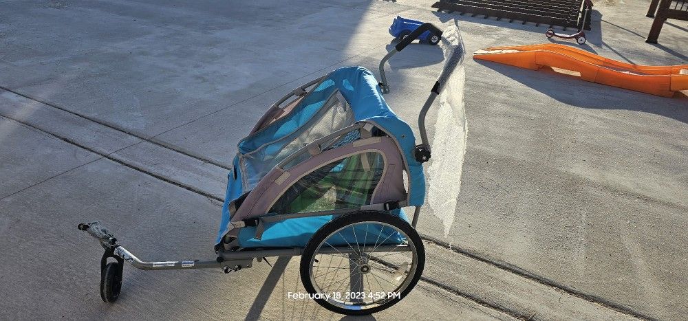 Bell Double Child Bicycle Trailer