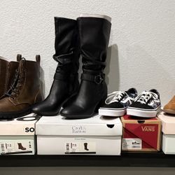 New In Box Women Kids Shoes Vans Boots