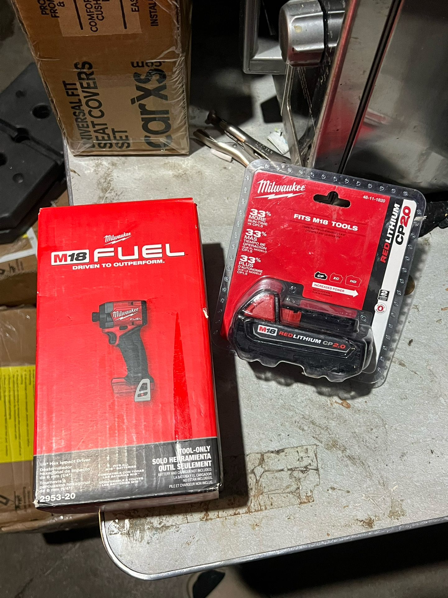 Milwaukee Impact / Battery