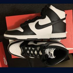 Dunk High Black White Panda 10 Men