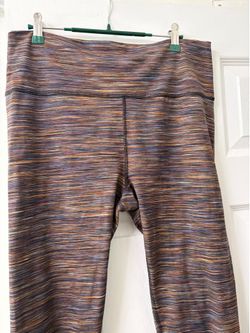 prAna Women's Impresa Pocket Legging in Mulberry Spacedye xl
