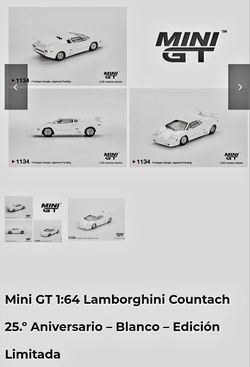 Mini GT 1.64 Lamborghini Countach