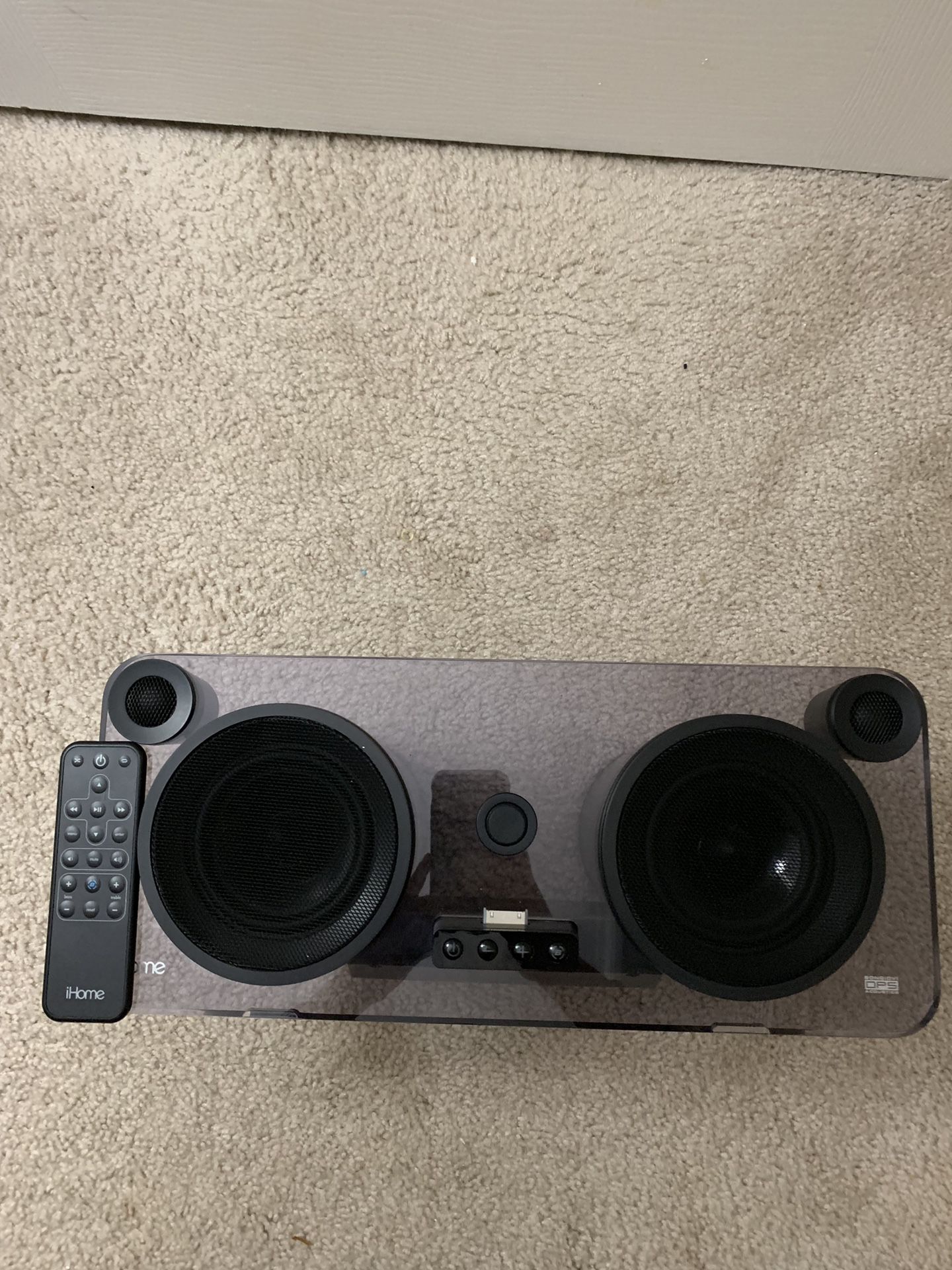iHome speaker with iHome Remote