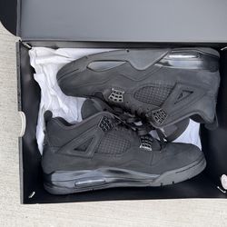 Jordan 4 “Black Cat” Size 12 USED
