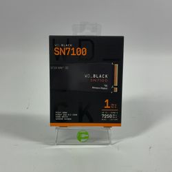 New Western Digital WD 2280mm SN7100 1TB M.2 NVMe Gen 4.0 x 4 SSD