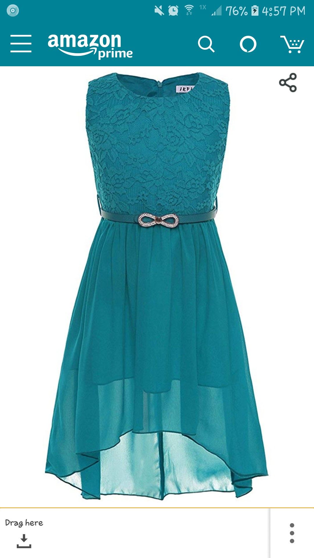 Girls bridesmaid dress size 12