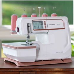 Husqvarna Viking Amber Air S600 Serger & Coverstitch Combo