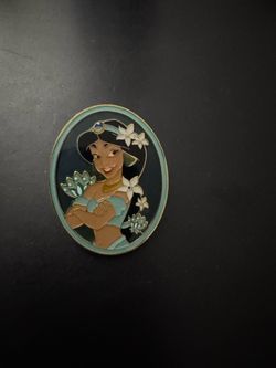 Loungefly Princess Jasmine Floral Pin
