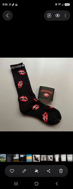 Chrome heart socks