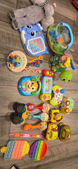 Large Bundle of Interactive Educational Baby & Toddler Toys