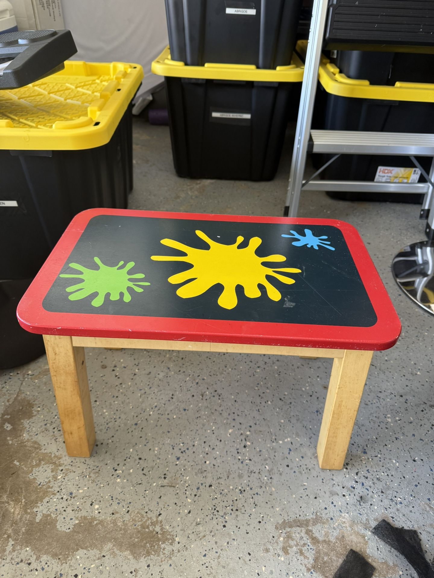 Kids Wooden Table