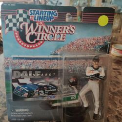 Dale Earnhardt starting lineup winner's circle