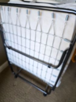 Twin size folding, rollaway cot