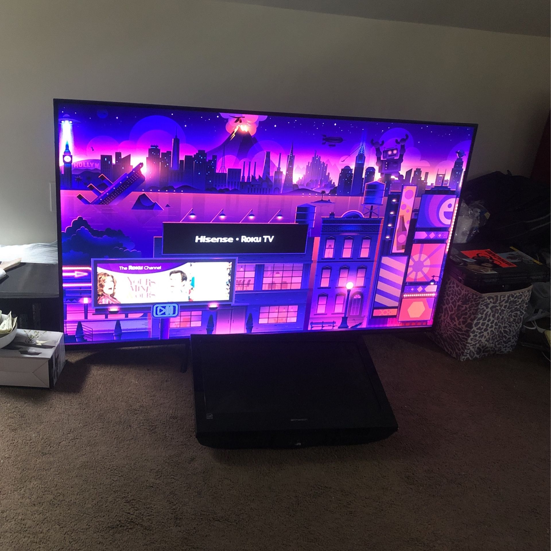 58” Roku Need Gone Today Moving Tmmr