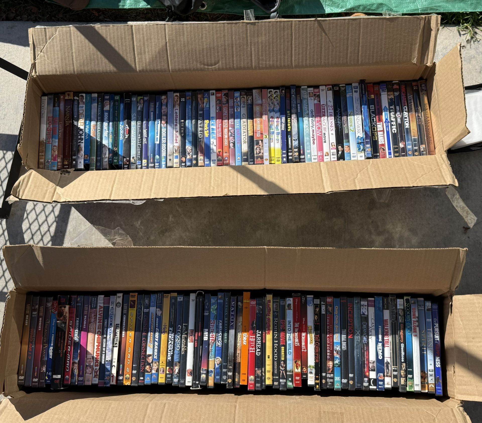 DVD’s $1 each