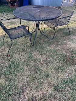 Wrought furniture