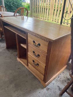 Solid wood desk 1960’s