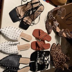 Women’s Shoes Flats Heels Cheetah Boots Vans All Size 10