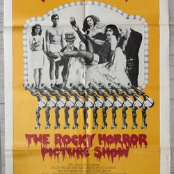 Original 1975Rocky Horror Picture Show Movie Poster