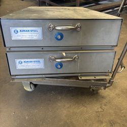 Adrian Steel Floor Drawers 