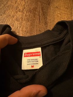 Supreme Black Tee