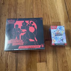 Pokémon Destined Rivals ETB + Prismatic Booster Bundle