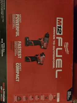 Milwaukee M12 FUEL Impact And Drill