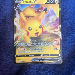Pikachu V Max 