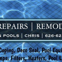SWIMMING POOL REMODEL OR REPAIR 