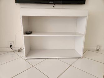 Modern White Media Console Unit