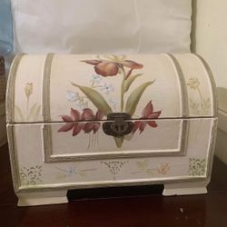 Hand Painted Small Chest 