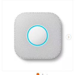 Google Nest Protect - Smoke Alarm and Carbon Monoxide Detector - Battery New Factory Sealed $80