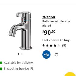 IKEA Voxnan Faucet & Rannilen Plumbing