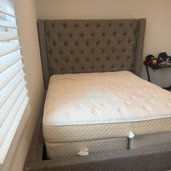 Free Cali king Bed Frame, 2 Twin Boxes & Cali King Mattress