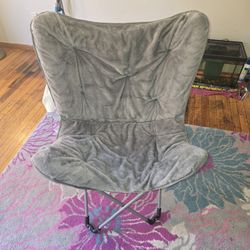 Grey Butterfly Chair