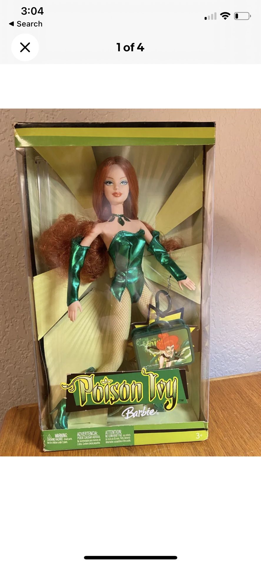 2004 DC COMICS Rare NIB Barbie Batman Poison Ivy Doll Mattel for in Corona, CA - OfferUp