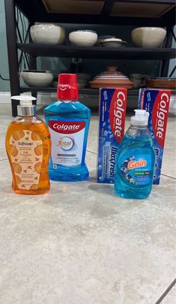 Colgate, Softsoap, Gain