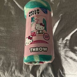Hello Kitty Throw Blanket