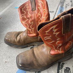 ARIAT Steel Toe Boots - Men’s Size 10.5 US