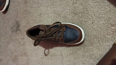 Nike,dunks, brown, and black,4.5