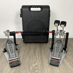 DW 9000 Double Bass Drum Pedal w/ Case