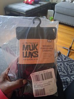 Muk Luks Women's Fleece-Lined Leggings S/M
